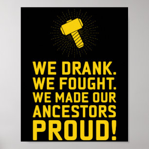 Trotse voorouders poster