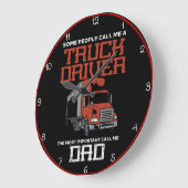 Trotse vrachtwagenchauffeur, noem me papa grote klok (Hoek)