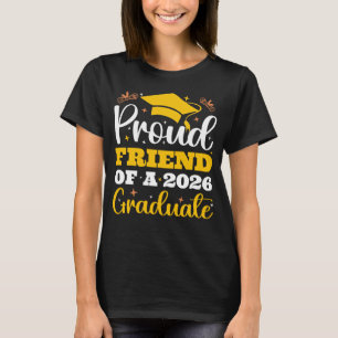 Trotse Vriend Van Een 2026 Afgestudeerde Crew Best T-shirt