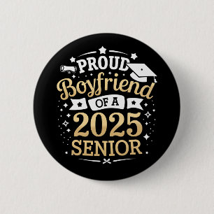 Trotse Vriend Van Een Afgestudeerde In 2025 Afstud Ronde Button 5,7 Cm