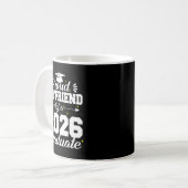 Trotse vriend van een afstuderende Cl 2026 Koffiemok (Voorkant links)