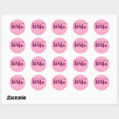 Trotse vrouw schattige hart stickers (Vel)