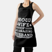 Trotse vrouw van een geweldige man schort (Insitu)