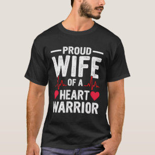 Trotse vrouw van een hart krijger CHD chirurgie Tr T-shirt