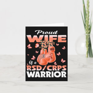 Trotse vrouw van een RSD Corps Warrior Awareness B Kaart