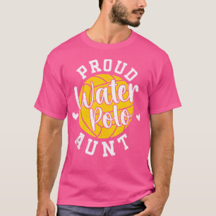 Trotse waterpolotante van een waterpolospeler tant t-shirt