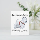 Trotse Westie volgers Briefkaart (Staand voorkant)