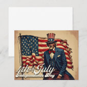 Trotse ziel van 4 juli (Voorkant / Achterkant)