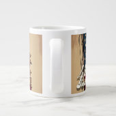 Trotse ziel van 4 juli grote koffiekop (Achterkant)