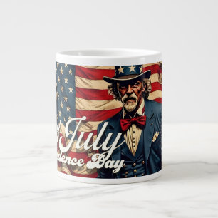 Trotse ziel van 4 juli grote koffiekop