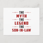 Trotse Zoon in Recht Vader in Recht Rechtszaak Gra Briefkaart (Voorkant)