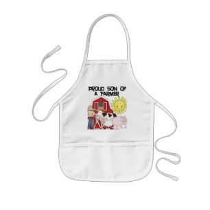 Trotse Zoon van de T-shirts en de Giften van een Kinder Schort
