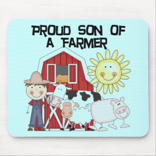 Trotse Zoon van de T-shirts en de Giften van een Muismat