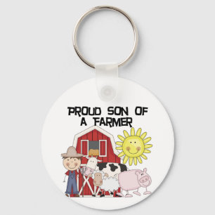 Trotse Zoon van de T-shirts en de Giften van een Sleutelhanger