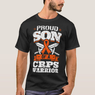 Trotse Zoon van een CRPS Warrior RSD Awareness Rib T-shirt