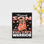 Trotse zoon van een RSD CRPS Warrior Awareness Box Kaart (Gele Bloem)