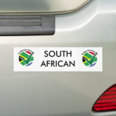 Trotse Zuid-Afrikaan Bumpersticker (Op auto)