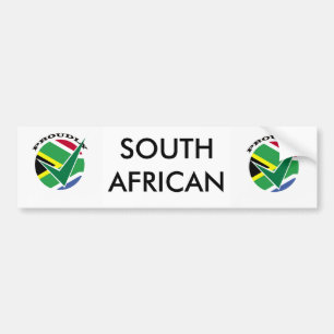 Trotse Zuid-Afrikaan Bumpersticker