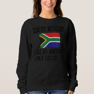Trotse Zuid-Afrikaanse vlag Zuid-Afrika Zuid-Afrik Trui