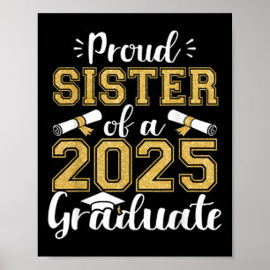 Trotse Zus Van Een Afgestudeerde Van Cl Van 2025 S Poster