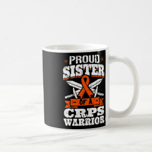 Trotse zus van een CRPS Warrior RSD Awareness Ribb Koffiemok