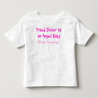 Trotse zuster van een engel Baby Kinder Shirts