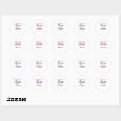 Trotse Zuster van een Pastor Ronde Sticker (Vel)