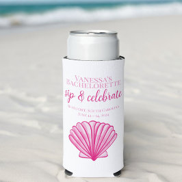 Trotsfeest Feestelijke Slakken Schelp Personalized Seltzer Blikjeskoeler