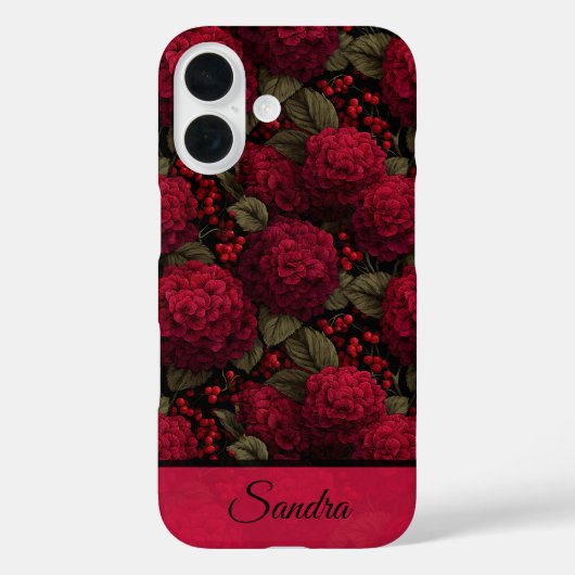 Trotsige Trouwcadeaus Hortensia's Op Maat Case-Mate iPhone Case (Achterkant)