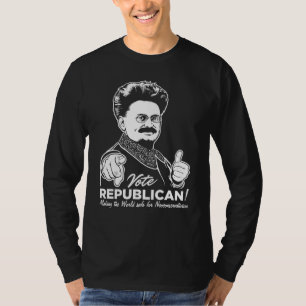 Trotski stemt Republikeins Shirt