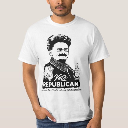 Trotsky Vote Republica Shirt (Voorkant)