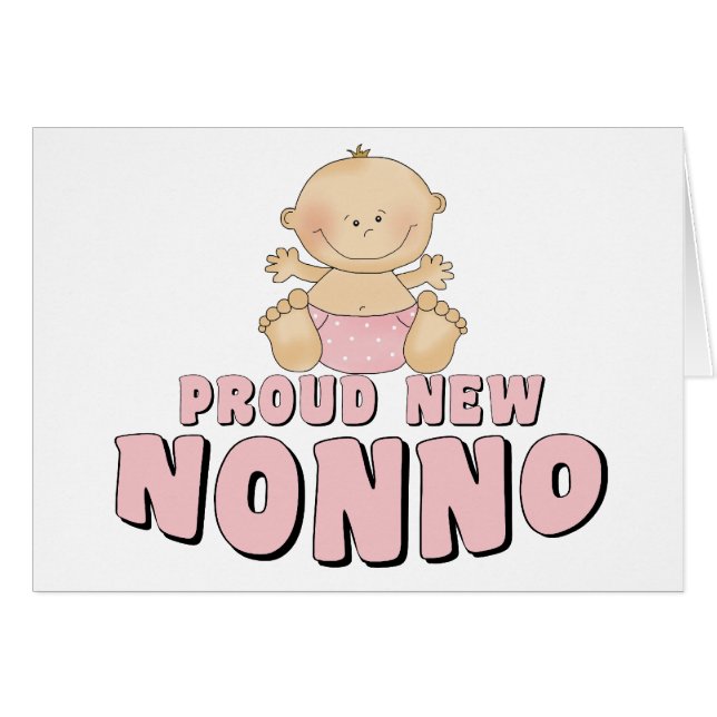 TROTSSE NIEUWE Nonno-meisje (Voorkant Horizontaal)