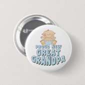 TROTSSE NIEUWE Oudovergrootvader Jongen Ronde Button 5,7 Cm (Voorkant /achterkant)