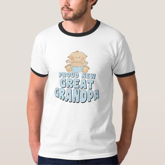 TROTSSE NIEUWE Oudovergrootvader Jongen T-shirt (Voorkant)