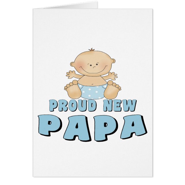 TROTSSE NIEUWE PAPA-JONGEN (Voorkant)