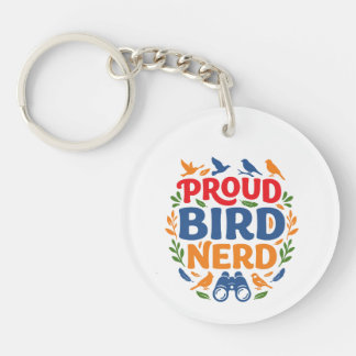TROTSSE VOGELNERD SLEUTELHANGER