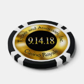 Trotter & Asso laatste corporate party casino chip (Enkel)