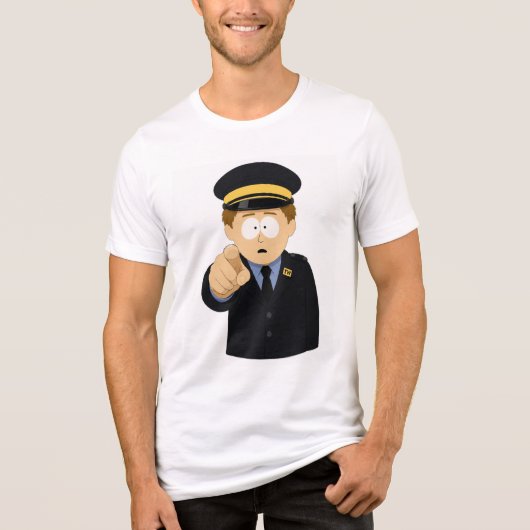 "Trotter Watch" Tri-Blend Shirt (Voorkant)