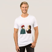 "Trotters Crash Turbans"  Tri-Blend Shirt (Voorkant volledig)