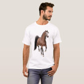 Trotting Arabian Horse T-Shirt (Voorkant volledig)