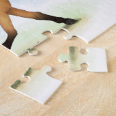 Trotting Buckskin Horse Equestrian Horse Lover Legpuzzel (Zijkant)