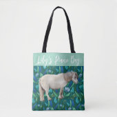Trotting off to practice horse Tote Bag (Voorkant)
