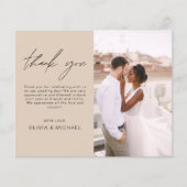 Trottoir Tegels Trouw Minimalistische Dankkaarten Flyer (Voorkant)
