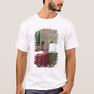 Trottoircafé, Chania, Kreta, Griekenland T-shirt