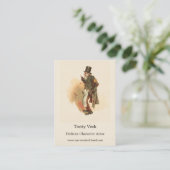 Trotty Veck by Kyd - Charles Dickens' The Chimes Visitekaartje (Staand voorkant)