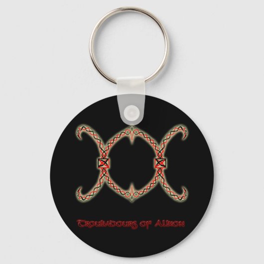 Troubadours of Albion Keyring Sleutelhanger (Voorkant)