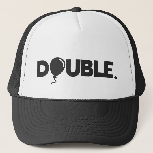 Trouble Double Funny Dad Son Daughter Matching Trucker Pet (Voorkant)