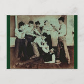 Trouble in the Pool Hall and other Shenanigans Briefkaart (Voorkant)