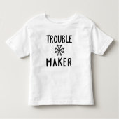 Trouble Maker Chaos Kinder Shirts (Voorkant)