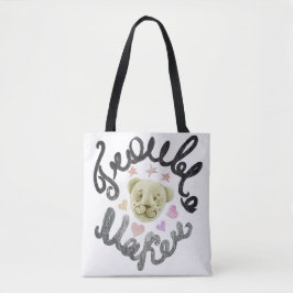 Trouble maker - Teddy Bear Tote Bag